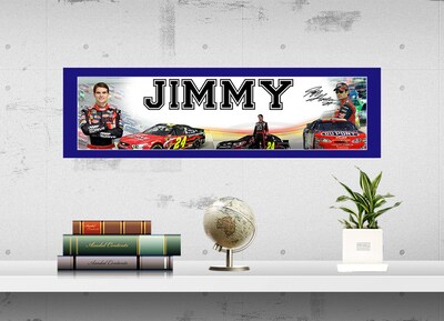 Jeff Gordon - Personalized Poster with Your Name, Birthday Banner, Custom Wall Décor, Wall Art - image3